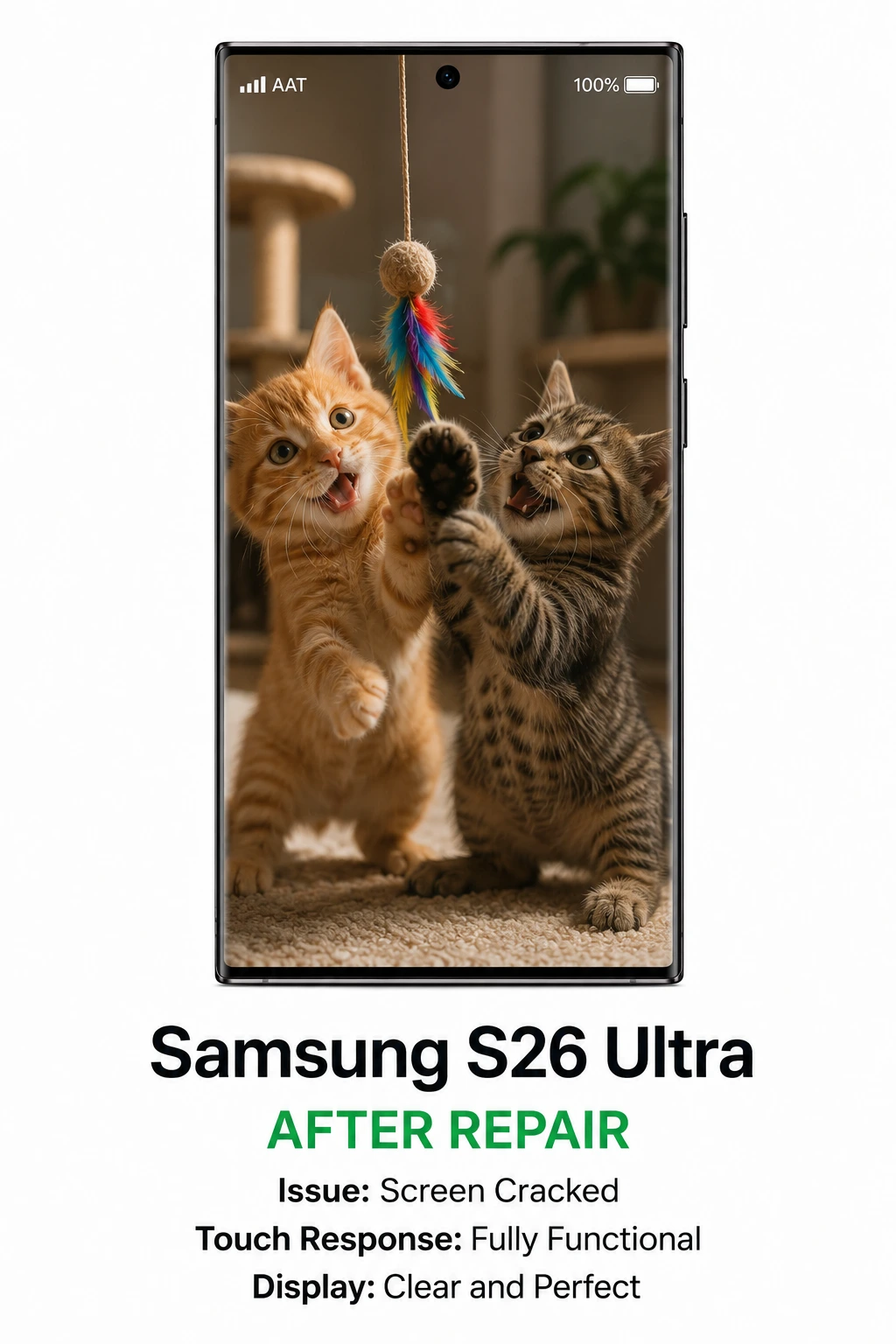 Samsung S26 Ultra Screen Repair after