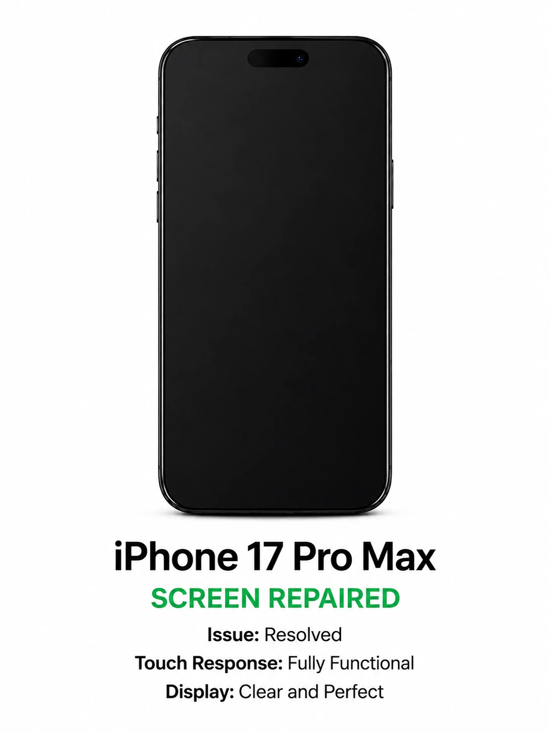17 Pro Max Screen Repair after