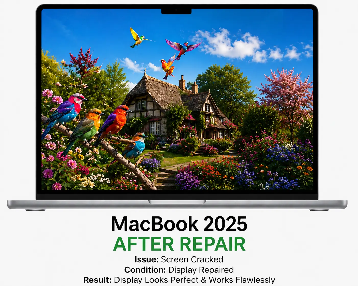 MacBook 2025 Screen Repair after